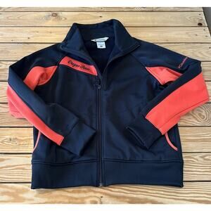 Columbia Full Zip Jacket Size XL Women’s Black Oregon State Script Pockets